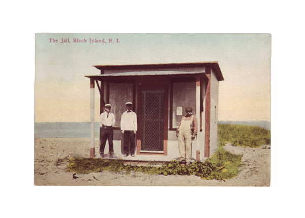 The Jail, Block Island Postcard Reprint