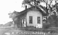 Scan of Anthony Railroad Depot, in Coventry, RI