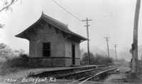 Scan of Bellefonte Railroad Depot, in Cranston, RI