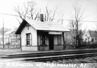 Scan of Chepiwanoxet Railroad Depot, in Warwick, RI