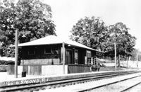Scan of Esmond Railroad Depot, in Smithfield, RI