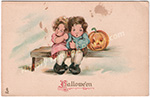 Halloween Postcard Front of Postcard