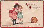 Halloween Postcard Front of Postcard