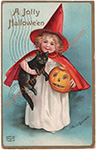 Halloween Postcard Front of Postcard