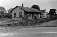 Scan of Belleville Railroad Depot, in North Kingstown, RI