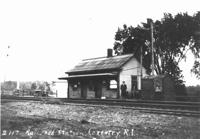 Scan of Coventry Center Railroad Depot, in Coventry, RI
