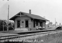 Scan of Glendale Railroad Depot, in Burrillville, RI