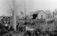 Scan of Grants Mills Railroad Depot, in Cumberland, RI